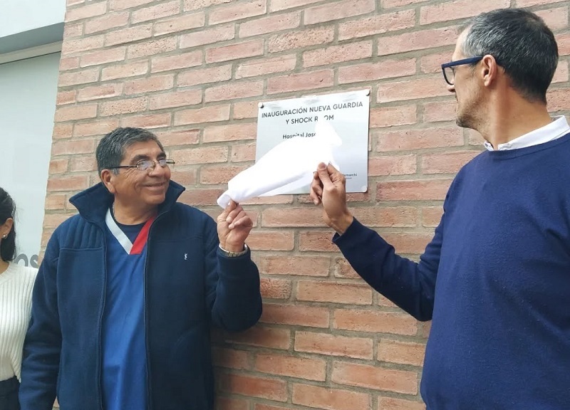 Morteros: Inauguraron el Shock Room y la Nueva Guardia en el Hospital 
